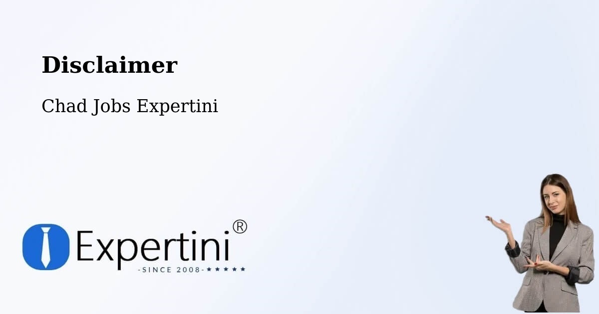 Disclaimer – Béboto - Chad Jobs Expertini