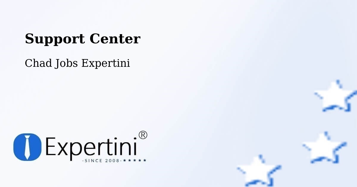 Support Services – Béboto - Chad Jobs Expertini
